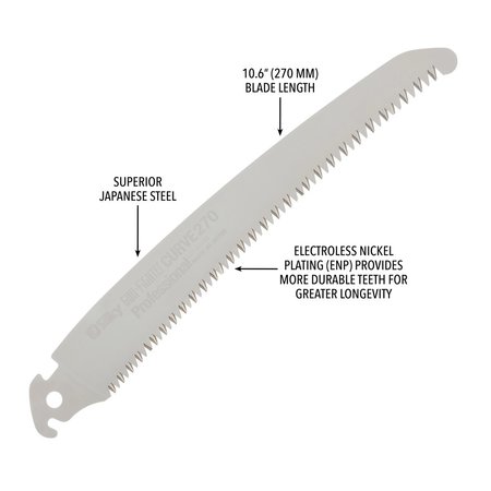 Silky Saws Silky Gunfighter Professional Blade Only 270mm 731-27